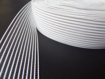 网格透明弹力绳鱼丝带网形渔网拉力带网丝松紧带高弹织带牵引绳