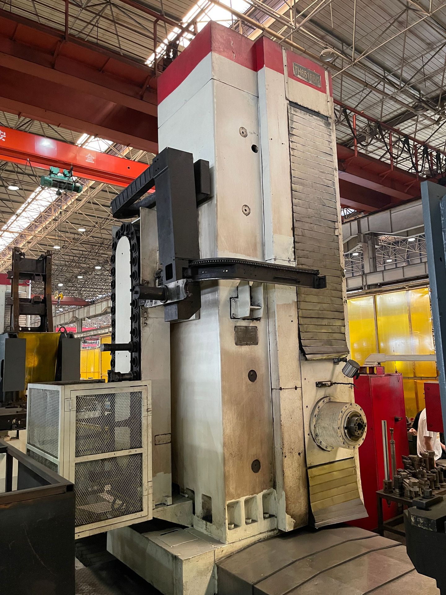 转让沈机昆明th6516b-2双工位卧式加工中心二手卧加二手加工中心