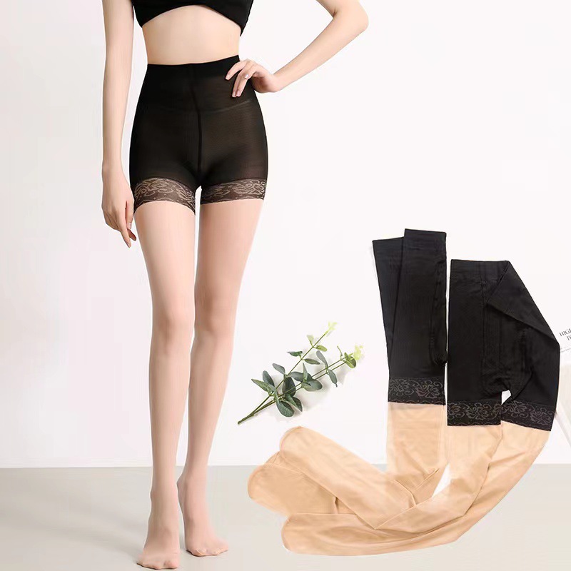 Silk Stockings Spring Stockings (Thin) Snagging Resistant Sock Wholesale Silk Stockings Female Black Silk Socks Safety Pants