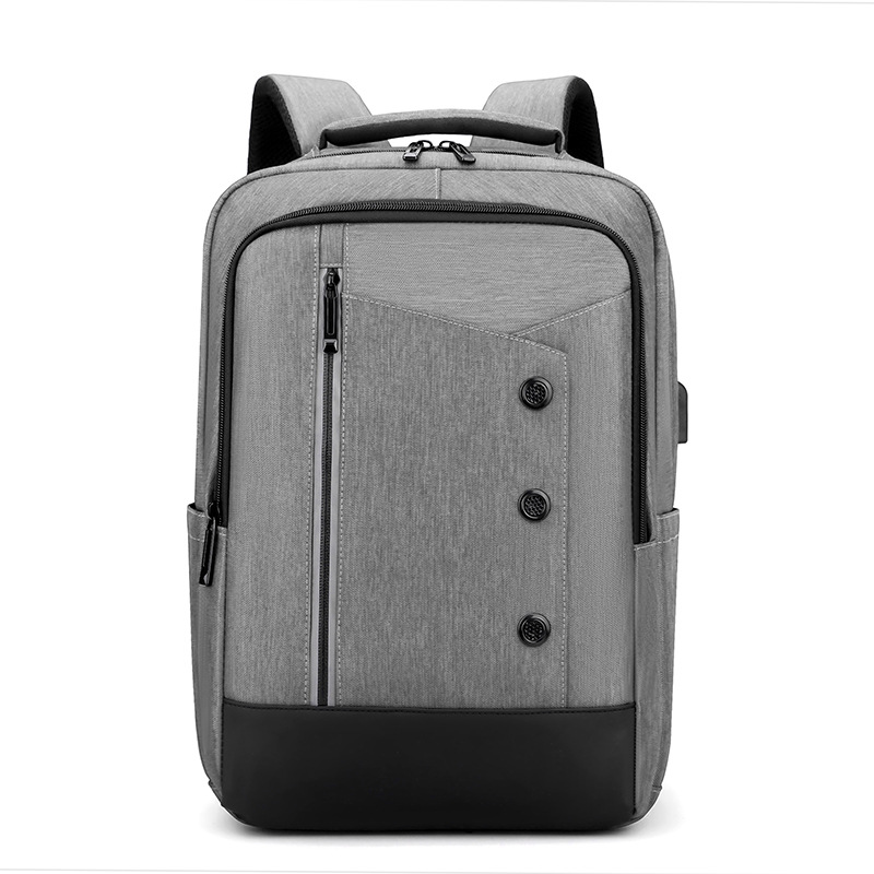 Cross-Border New Arrival Simple Commute Back Treasure Men's Business Backpack Casual Computer Backpack