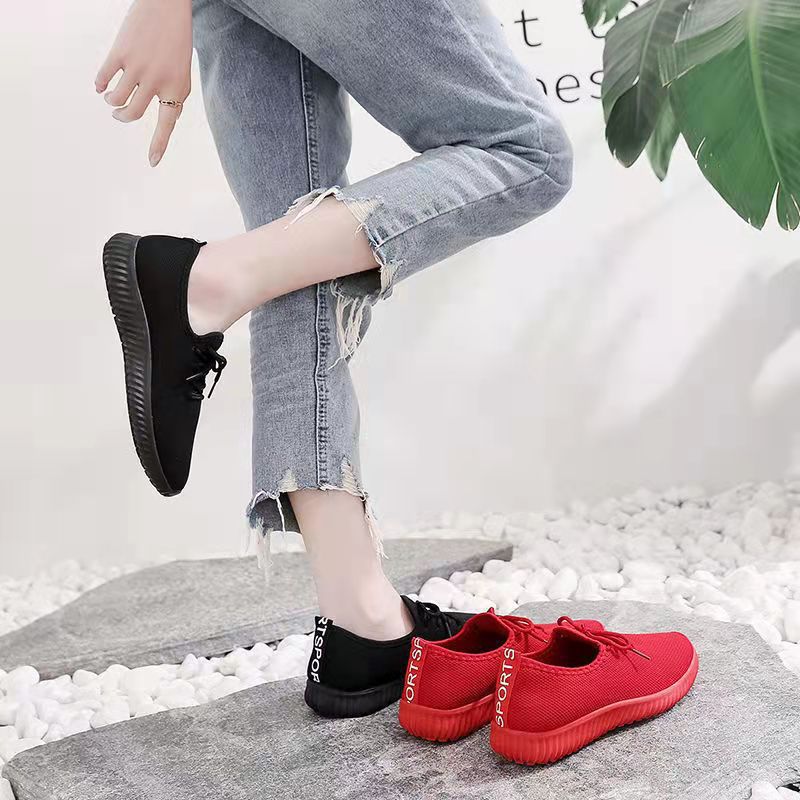 New Old Beijing Cloth Shoes Women's Mother Work Shoes All-Match Women's Soft Bottom Breathable Walking Casual Sneaker Wholesale