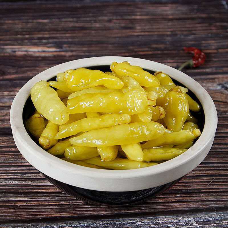 云南小米椒泡椒野山椒袋装商用小米辣剁椒泡菜泡凤爪母水调料批发