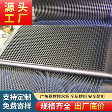 广东华衍HDPE卷式排水板塑料蓄水板疏水滤水板土工绿化凹凸型加厚