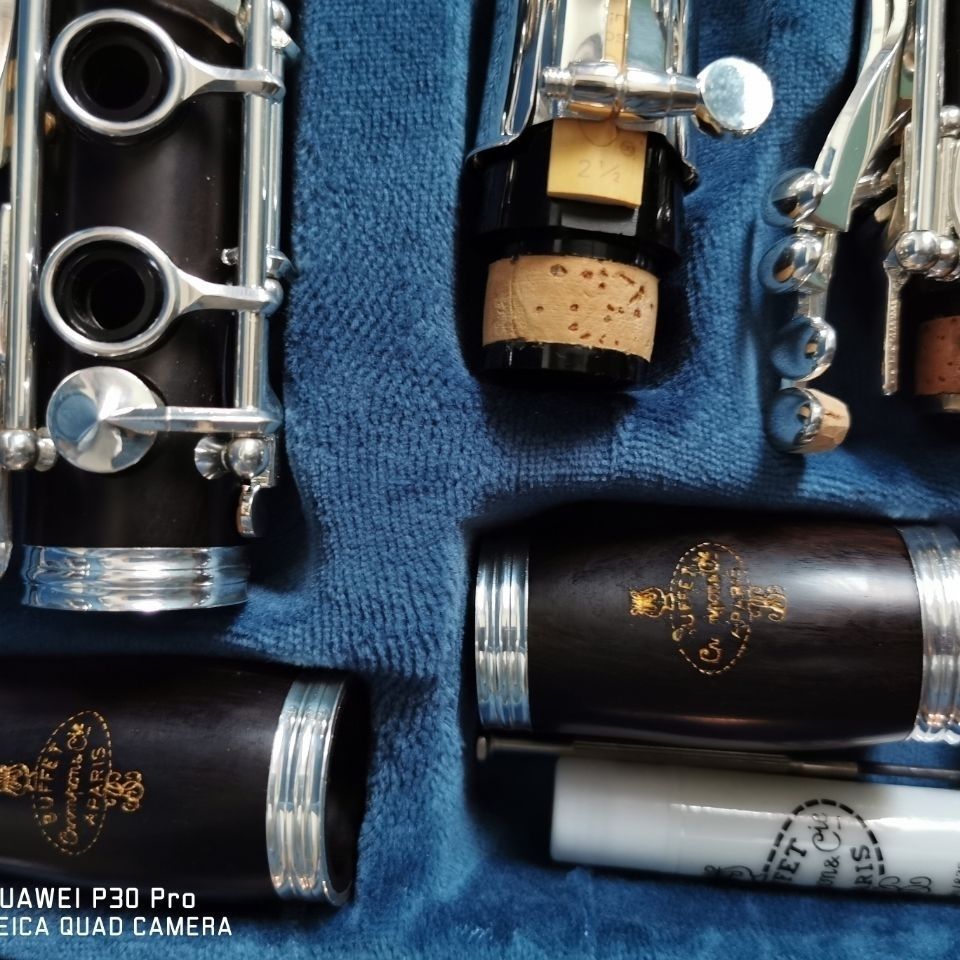 法国布菲单簧管e13乌木专业演奏黑管b调单簧管17键管乐器-阿里巴巴