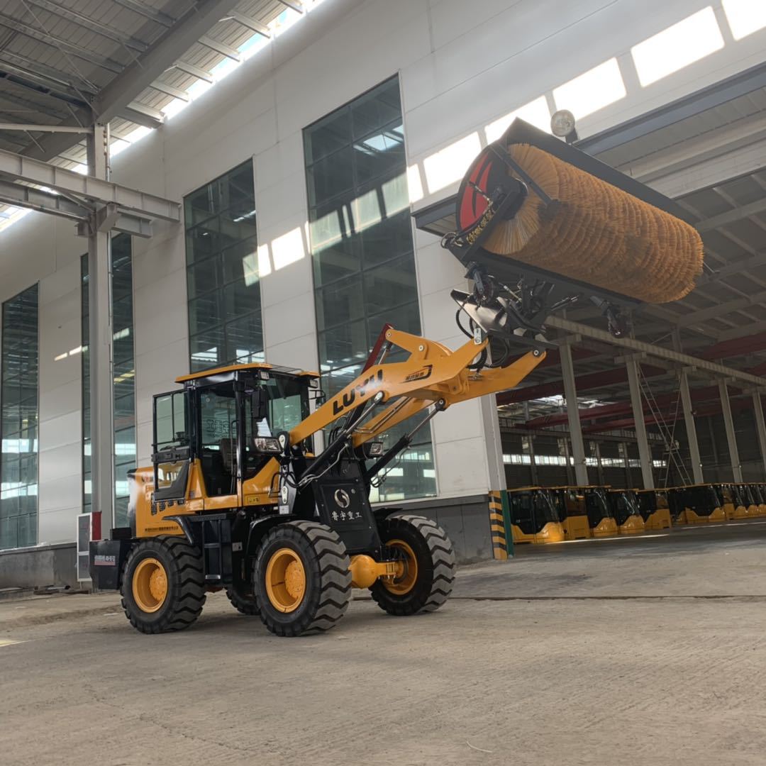 全新鲁宇930型装载机 鲁工林场草场抓木机 市政环卫清雪机