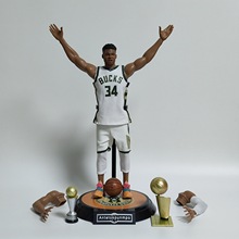 NBA篮球明星咆哮字母哥安德托昆博1/6雕像可换手型手办模型摆件