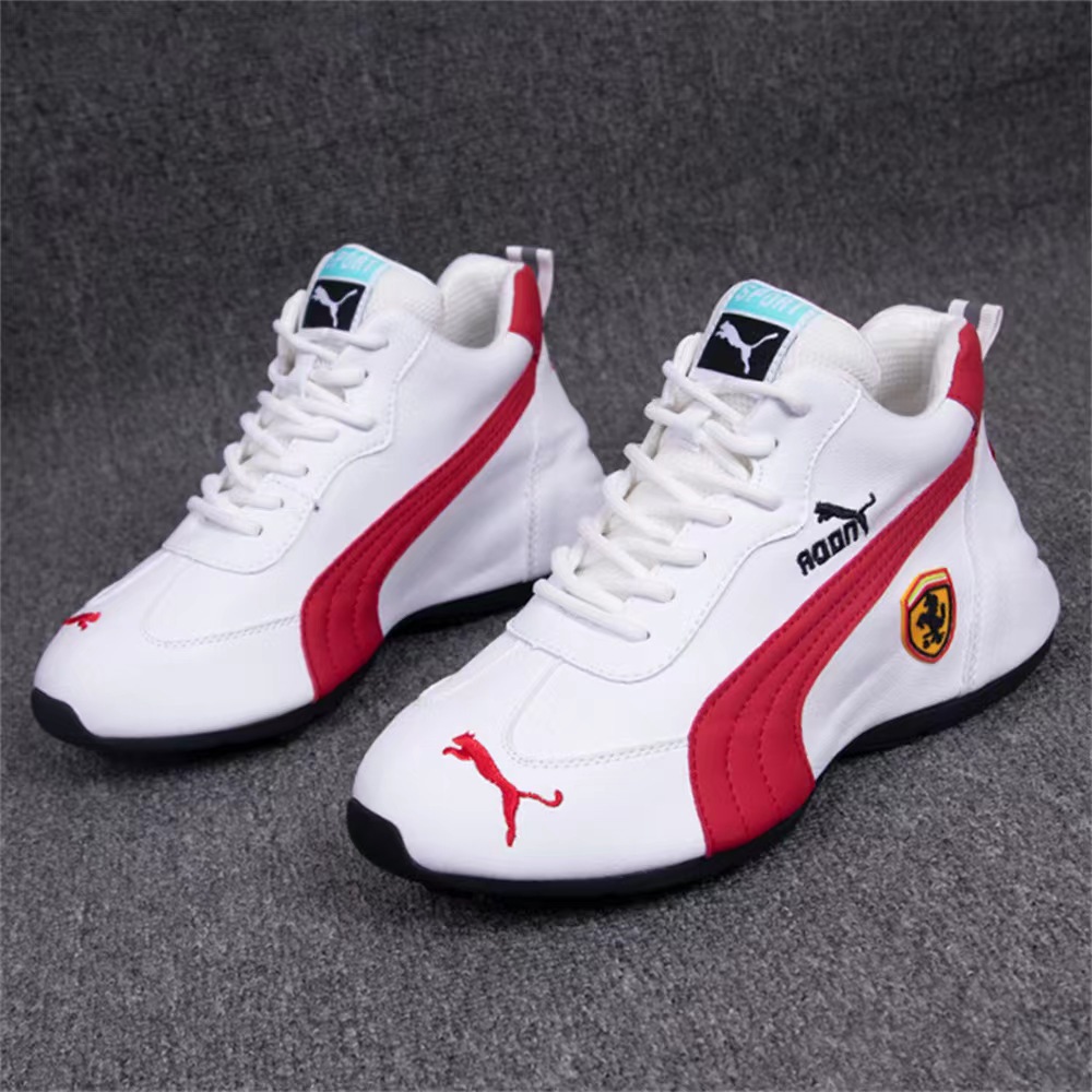 Wholesale Men's Shoes 2023 Autumn New Men's Sneaker Dad Shoes Soft Bottom Leather Surface Couple Casual Shoes Fashion Shoes