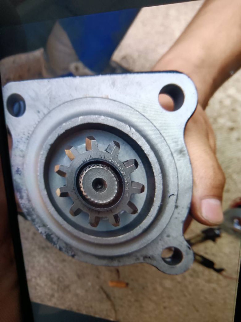 适用玉柴6mk起动机马达mkk1p2-3708100起动机马达