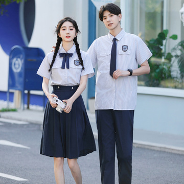 毕业班服合唱表演小学生初中生高中生短袖套装-阿里巴巴