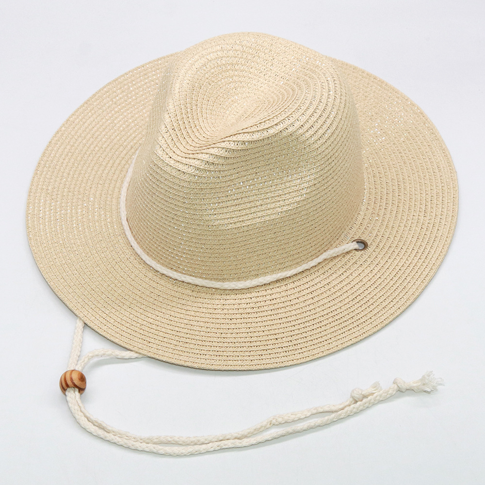 平顶巴拿马草帽