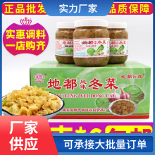 地都冬菜480g*6瓶整箱包邮潮汕特产广东粤式砂锅粥餐饮商用非500g