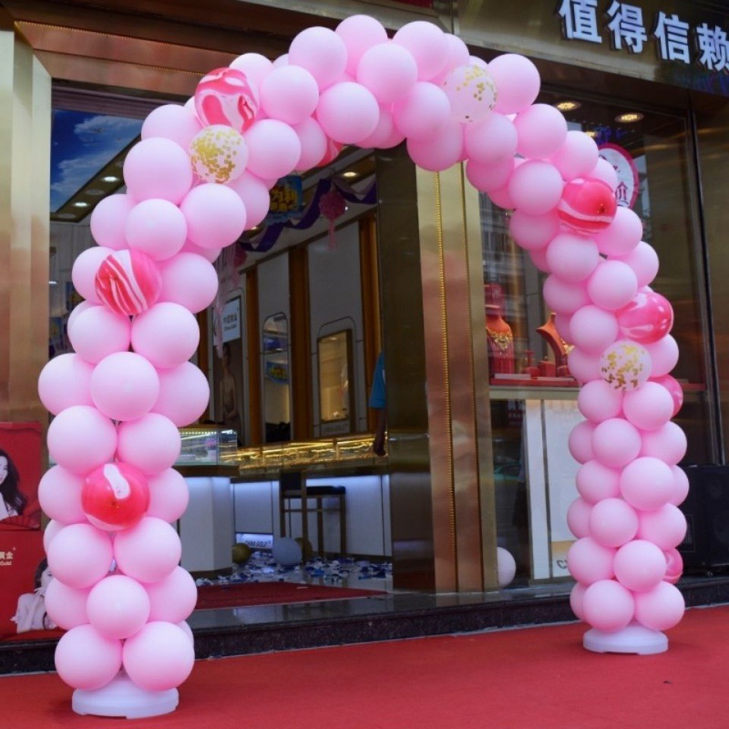 拱门结婚的拱门架气球新年店铺开业庆典生幼儿园开学装饰可拆卸支