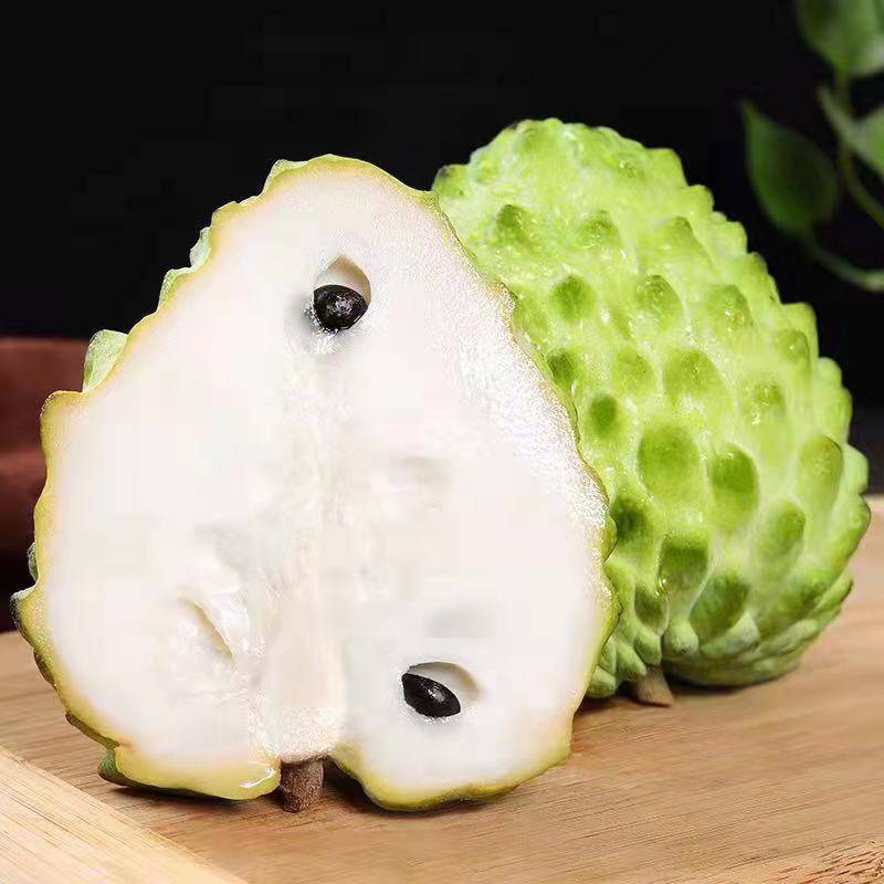 云南牛奶凤梨释迦果新鲜现摘大目佛头释迦摩尼果5斤番荔枝林檎果