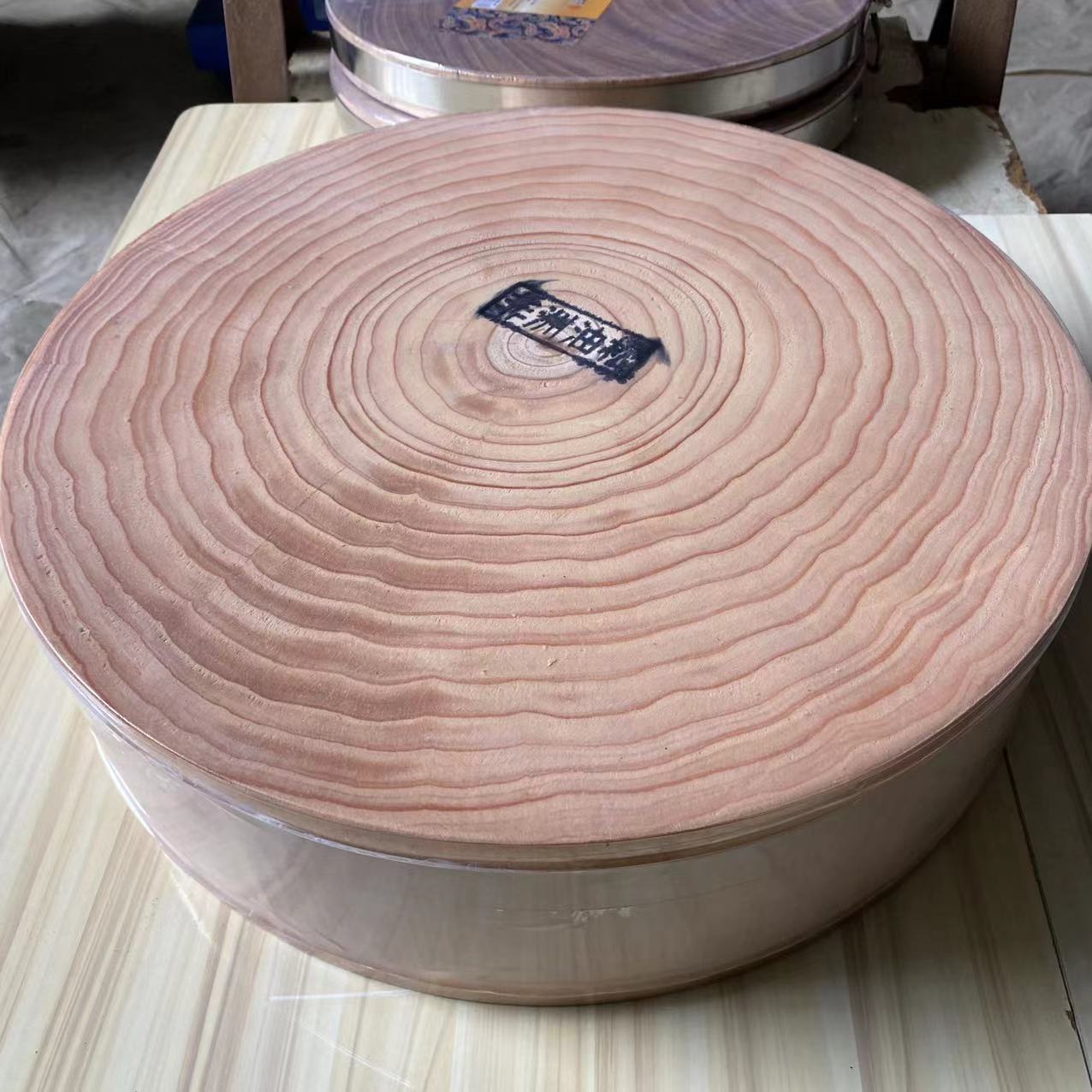 松木菜墩加厚酒店食堂商用厨房剁肉砍骨实惠耐用厂家批发厚度12cm