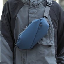 跨境新款男士腰包户外跑步手机包多功能大容量胸包休闲单肩斜挎包
