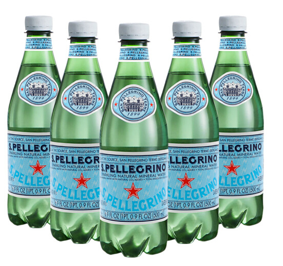 圣培露天气矿泉水500ml(塑料瓶)