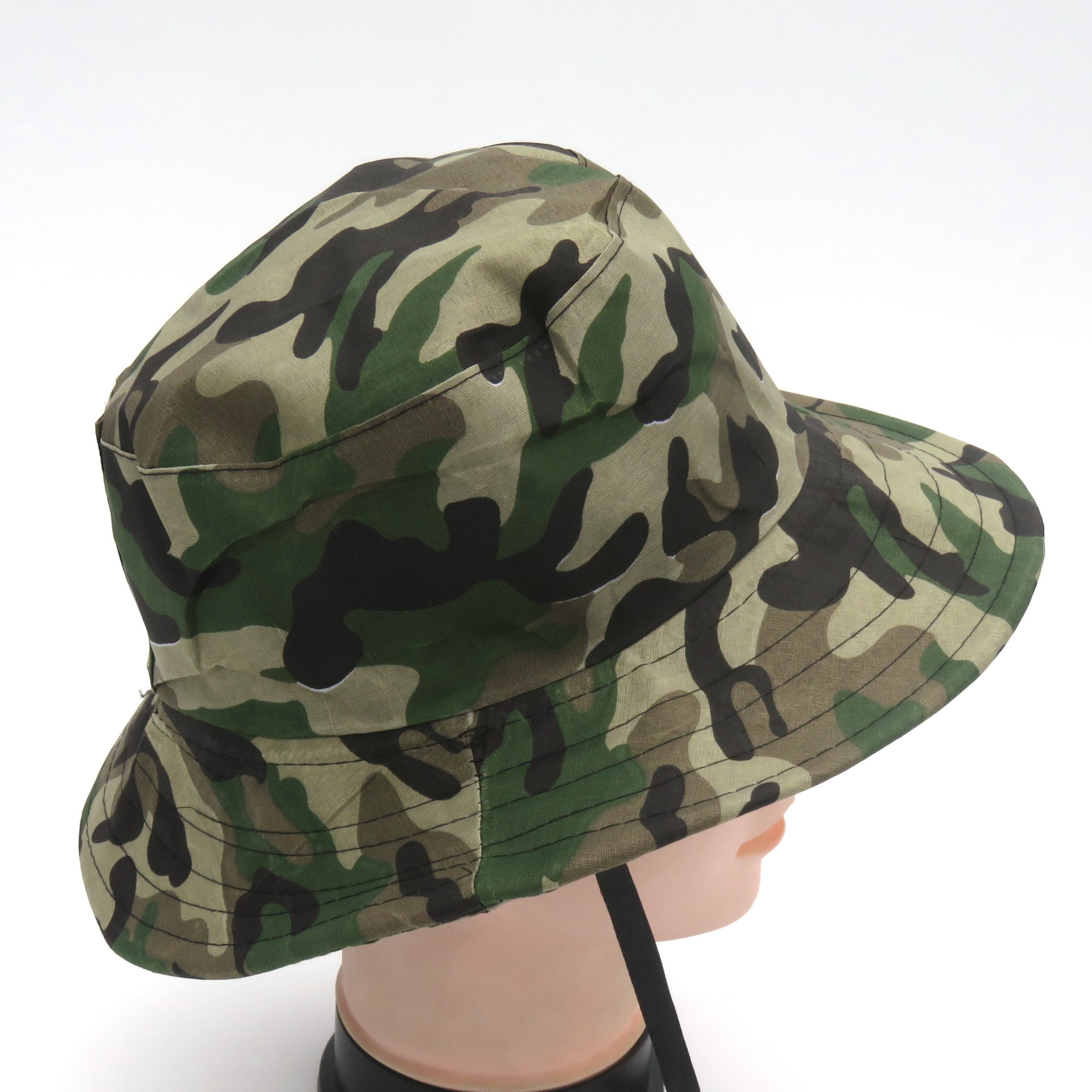 帽子 夏季迷彩防晒劳动工作帽/职业帽可折叠遮阳双面可戴渔夫帽