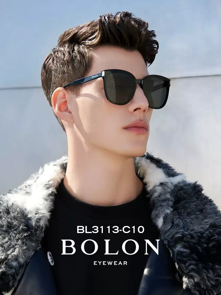 Bolon Tyrannosaurus Glasses 2023 New Polarized Sunglasses Yang Mi Large Rim Sunglasses Men and Women Trendy Bl3113