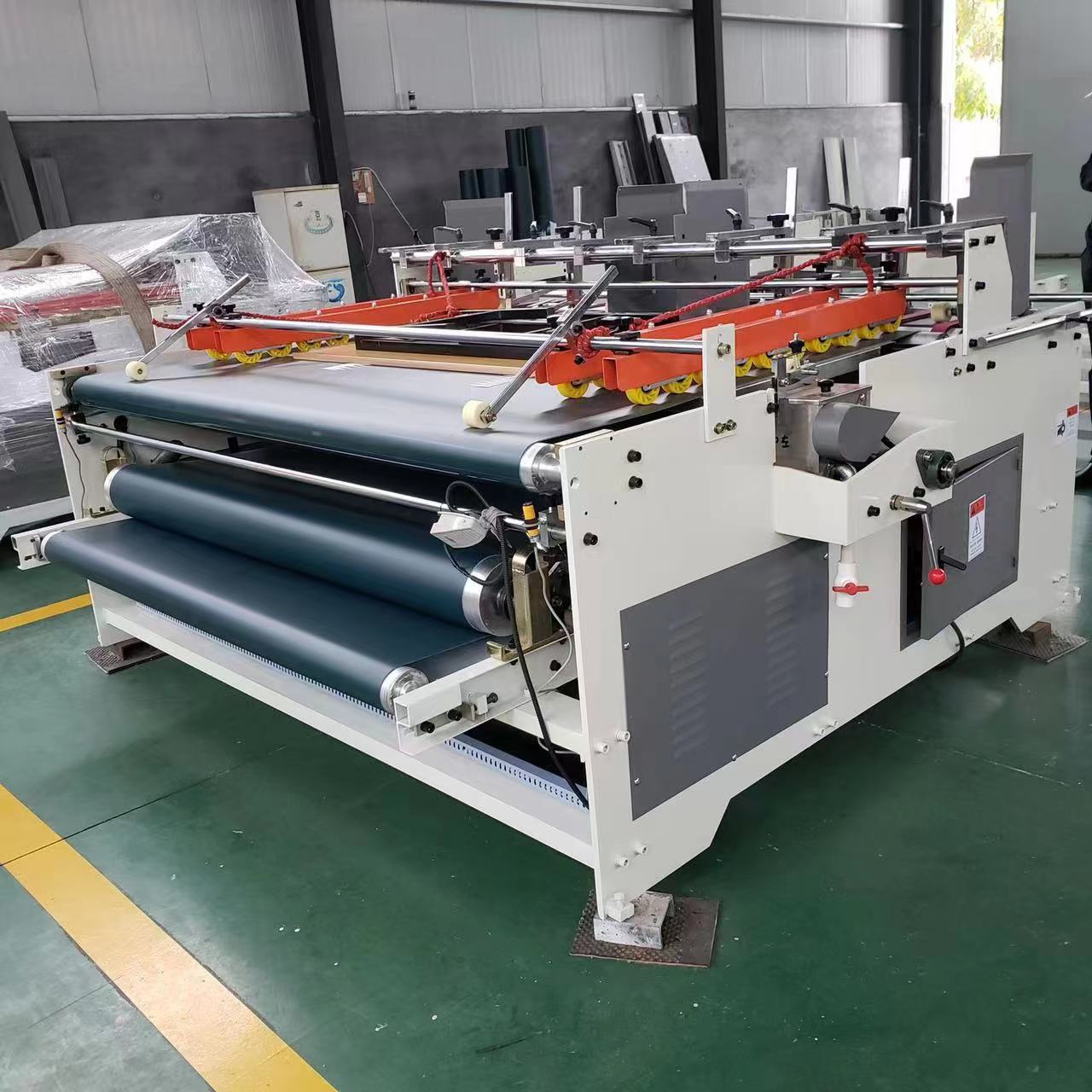 纸箱机械设备压合试粘箱机半自动粘箱机糊盒机异性箱淘宝快递箱纸