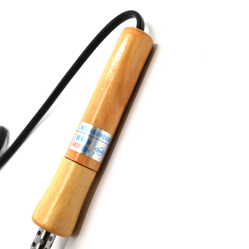 焊宝牌30w 40w 60w电烙铁hb-520s焊锡工具电烙铁木柄电烙铁