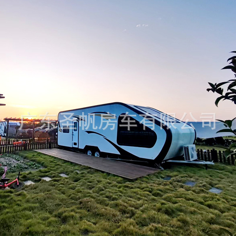 圣帆游庭院牵引式房车移动景区专用露营房车拖挂式房车旅居车