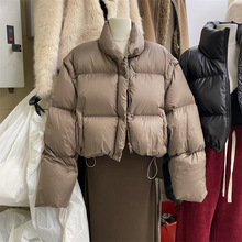 摩登197冬季高级感短款羽绒外套女韩版新款保暖洋气长袖休闲大衣
