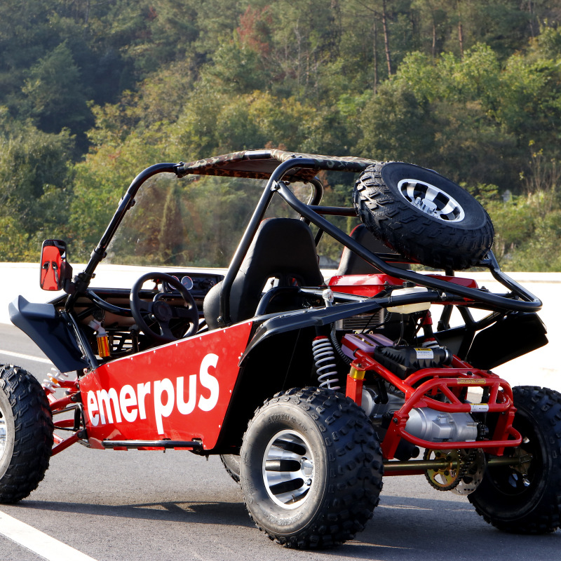 卡丁车四轮越野摩托车方向盘沙滩车go kart全地形车atv山地车utv