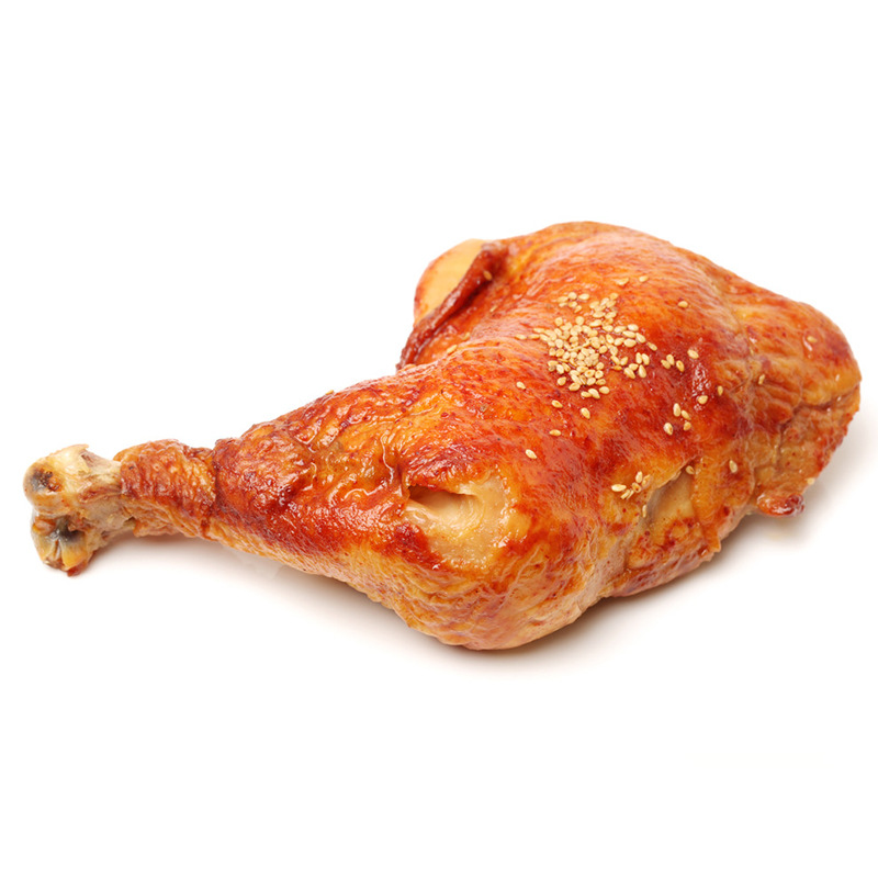 奥尔良微波烤全腿网红大鸡腿微波加热大鸡腿便利店同款奥尔良鸡腿