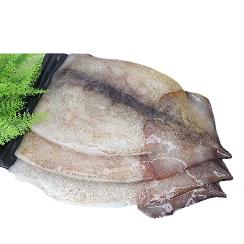 5斤包邮新鲜大鱿鱼片冷冻鱿鱼筒海鲜水产批发价火锅烧烤食材