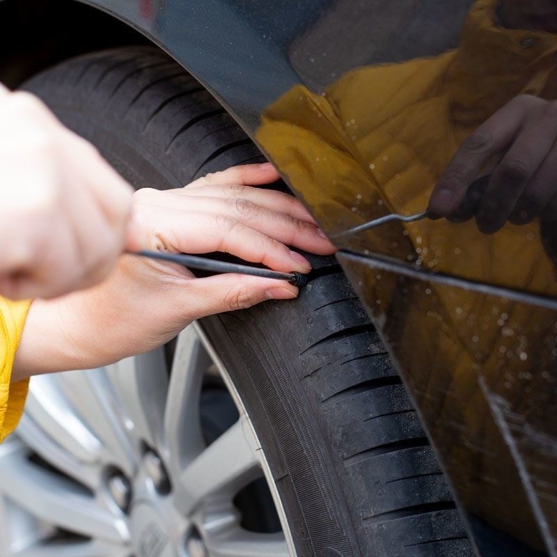 通用钉电动车摩托车轮胎汽车胎胶钉真空补胎胶条快速补胎补胎工具