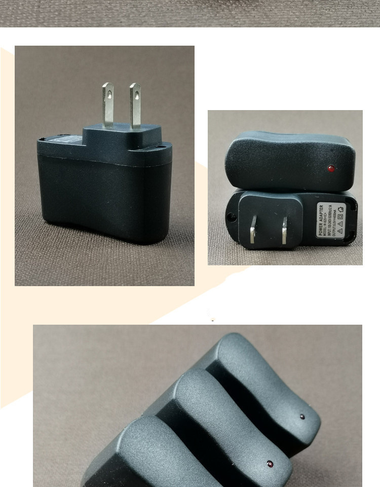 老人手机usb电源适配器红灯5v500毫安充电器5v1aic保护充电头灭蚊
