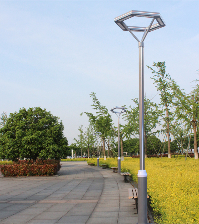 户外防水铝型材景观灯庭院灯3米小区公园广场别墅太阳能led草坪灯凯佳