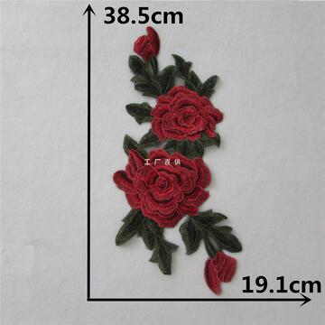 花朵diy刺绣涤纶彩色绣花手工缝纫在服装上装饰搭配衣服辅料-阿里巴巴