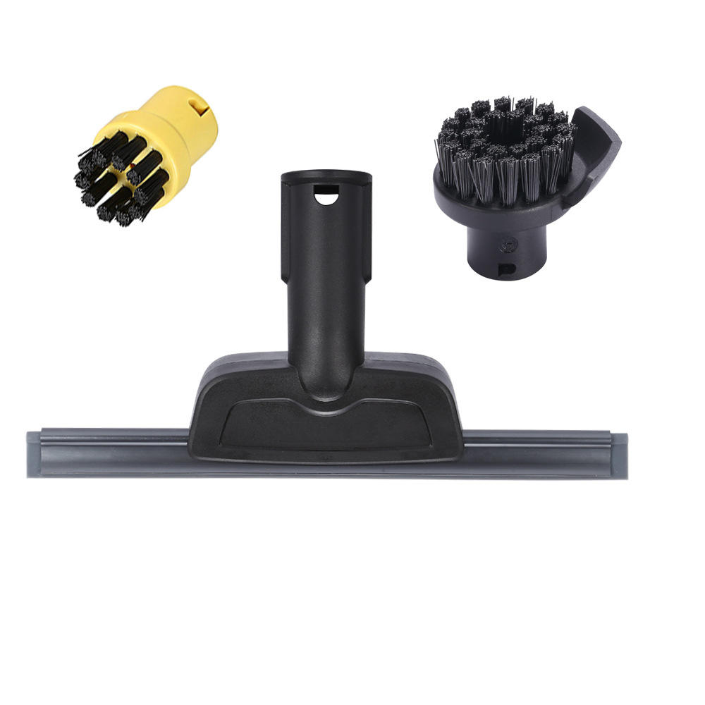 凯驰配件附件蒸汽刷玻璃刮镜面刮圆刀刷蒸汽刷头适用karcher卡赫