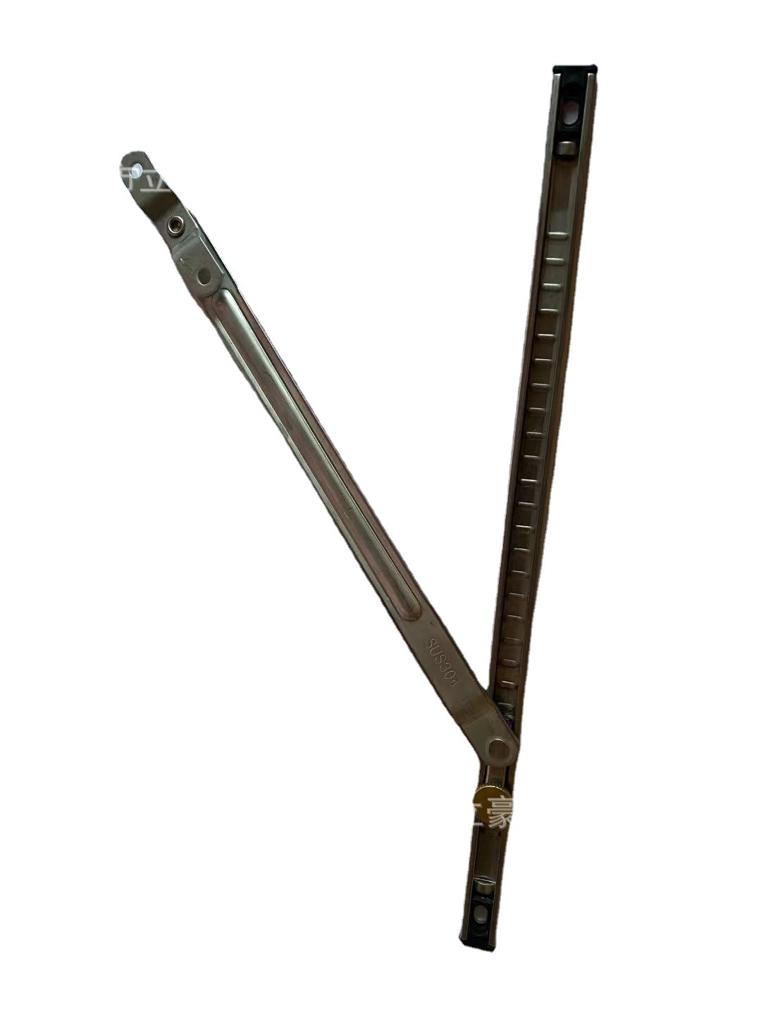 厂家直销 滑撑固定式二连杆不锈钢滑撑铰链 平推滑撑 风撑上悬