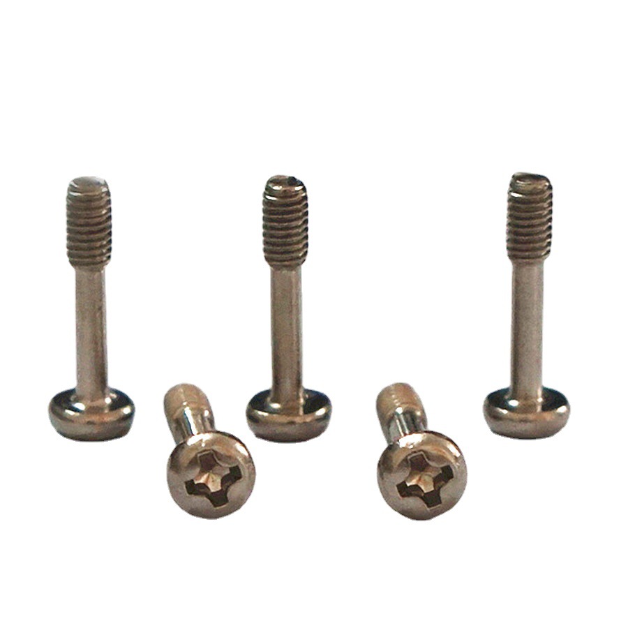 厂家圆头十字防脱松不脱不锈钢螺丝m4*14/16pm5*16盘头半牙螺钉