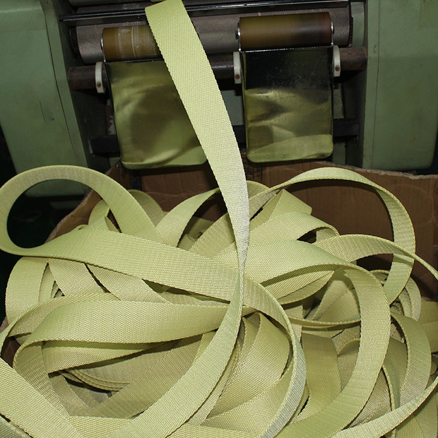 源头厂家供应对位芳纶1414凯夫拉织带 5mm-200mm宽杜邦凯芙兰织带