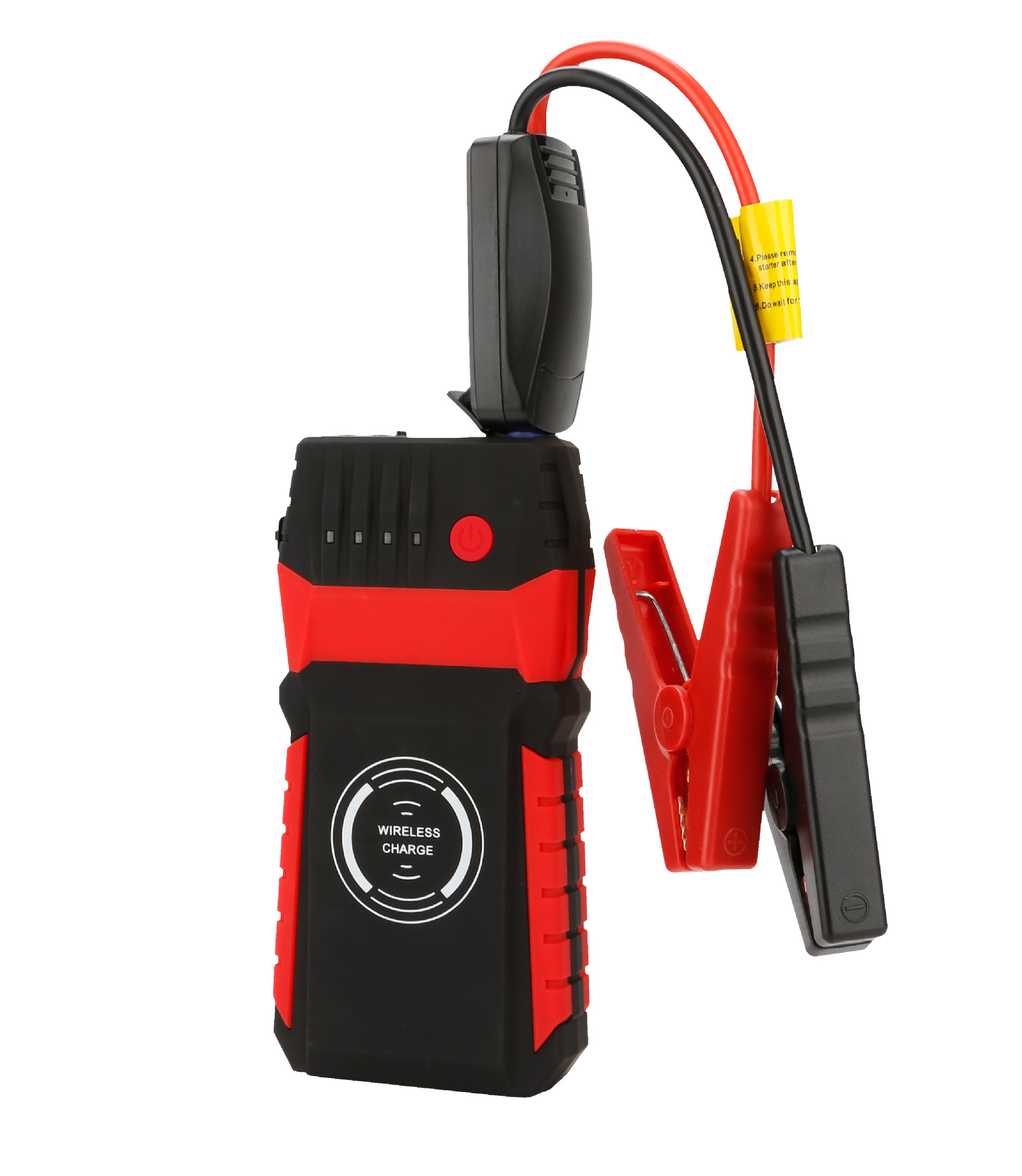 汽车应急启动电源12v车载电瓶启动器点火无线充电宝供跨境商货源