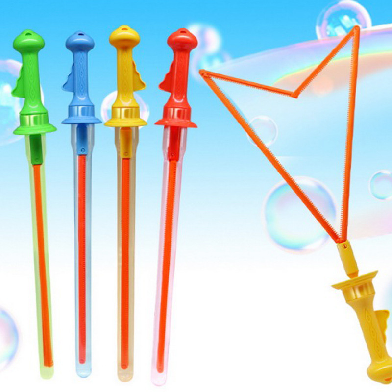 Large Bubble Wand Children's Bubbles Blowing Toys Western Sword Bubble Water Bubble Sword Stall Children's Toys Wholesale