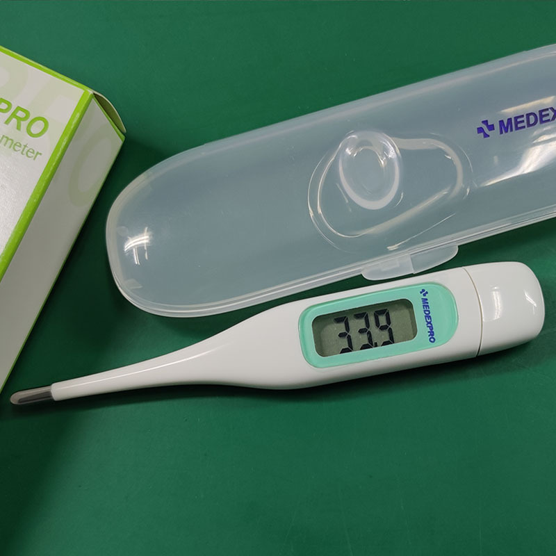 硬头电子体温计腋下口腔华氏摄氏可切换cf工厂制做logo数字温度计