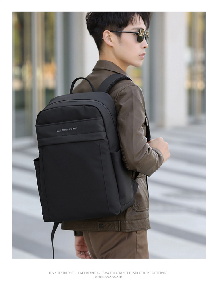 One Piece Dropshipping Stall Fashion Large Capacity Backpack Business Commute Men's Multi-Functional Portable Student Schoolbag Fashion