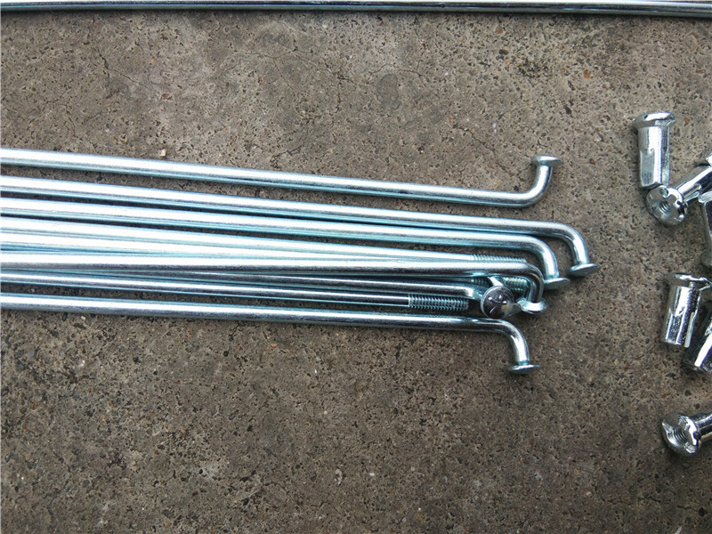 10g号3mm粗电动车辐条锂电车钢丝车条单车自行车三轮车载重王钢线