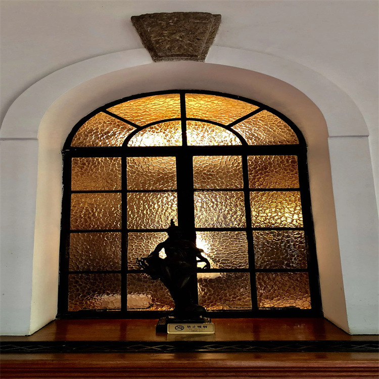 宅韵民国风中式仿古窗艺术玻璃窗户老式铝合金仿古建筑门窗定制