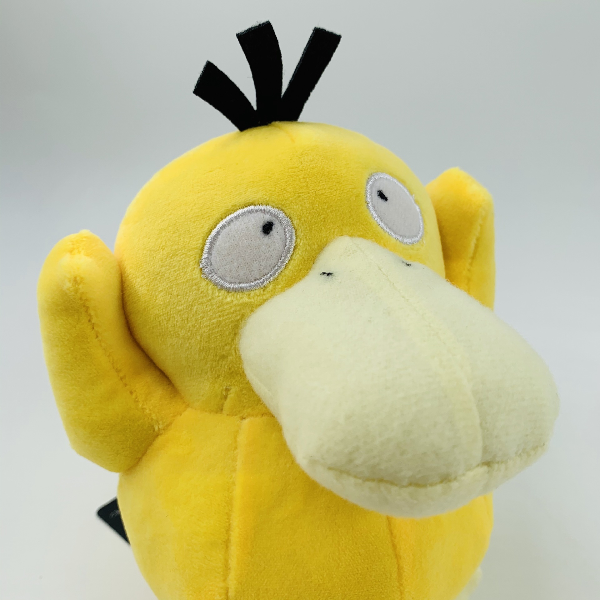 16cm 小号 黄色 举手 傻鸭 可达鸭 鸭子 毛绒公仔 玩具 玩偶