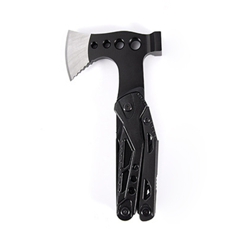 Outdoor Camping Multi-Function Axe 048 Portable Folding Firestone Combination Emergency Life-Saving Multi-Purpose Axe Hammer