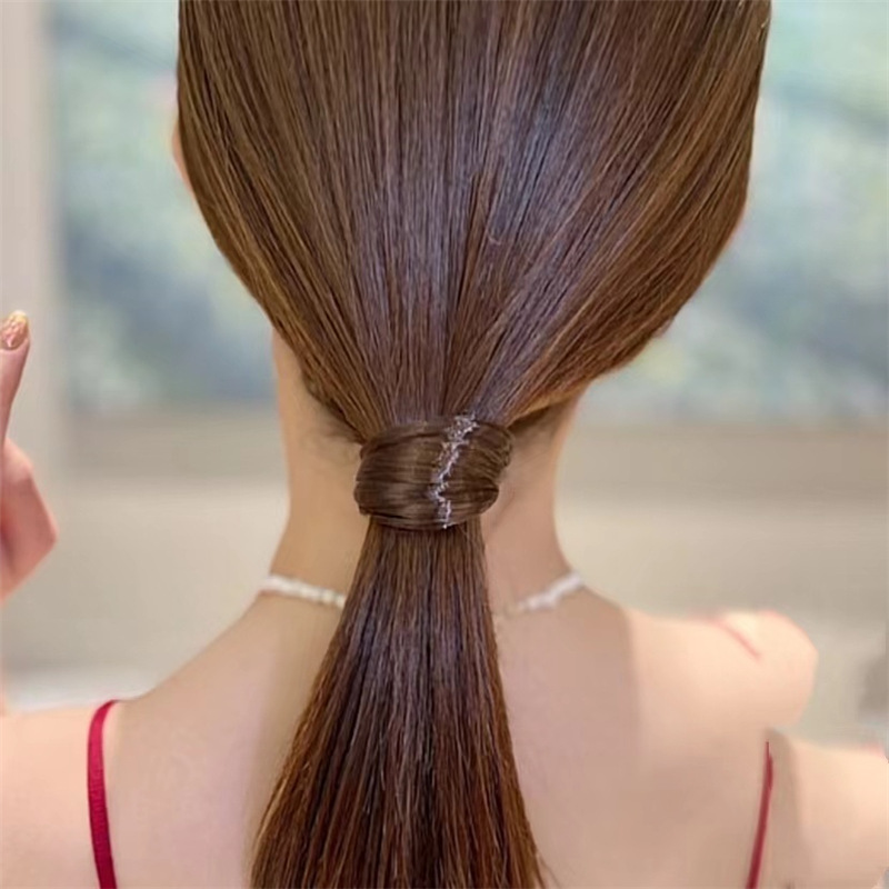 2022 Summer Simplicity Hair Accessories Invisible Wig Hair Band Female Hair Rope Rubber Band High Elastic Durable Headband