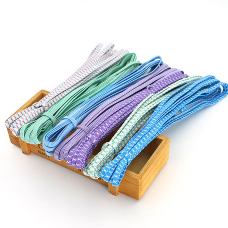 彩色松紧带7mm细扁橡皮筋加厚宝宝衣服裤子橡皮筋服装辅料弹力带