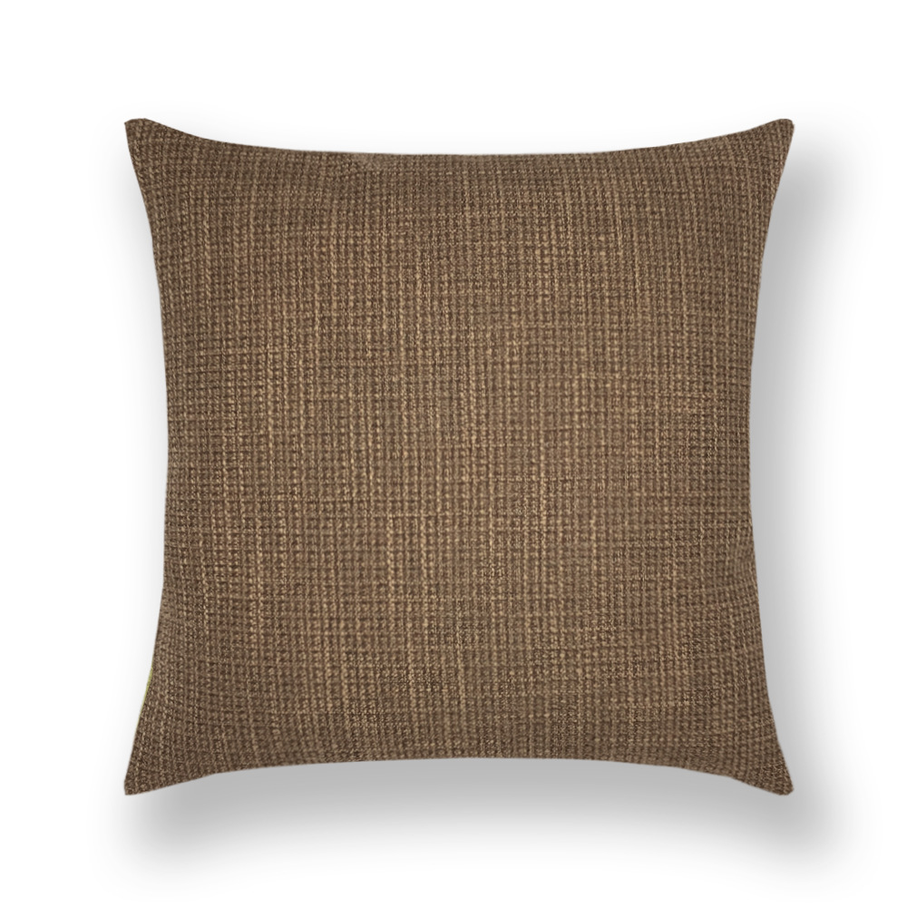 跨境新款纯色棉麻北欧抱枕套靠垫套多色亚马逊