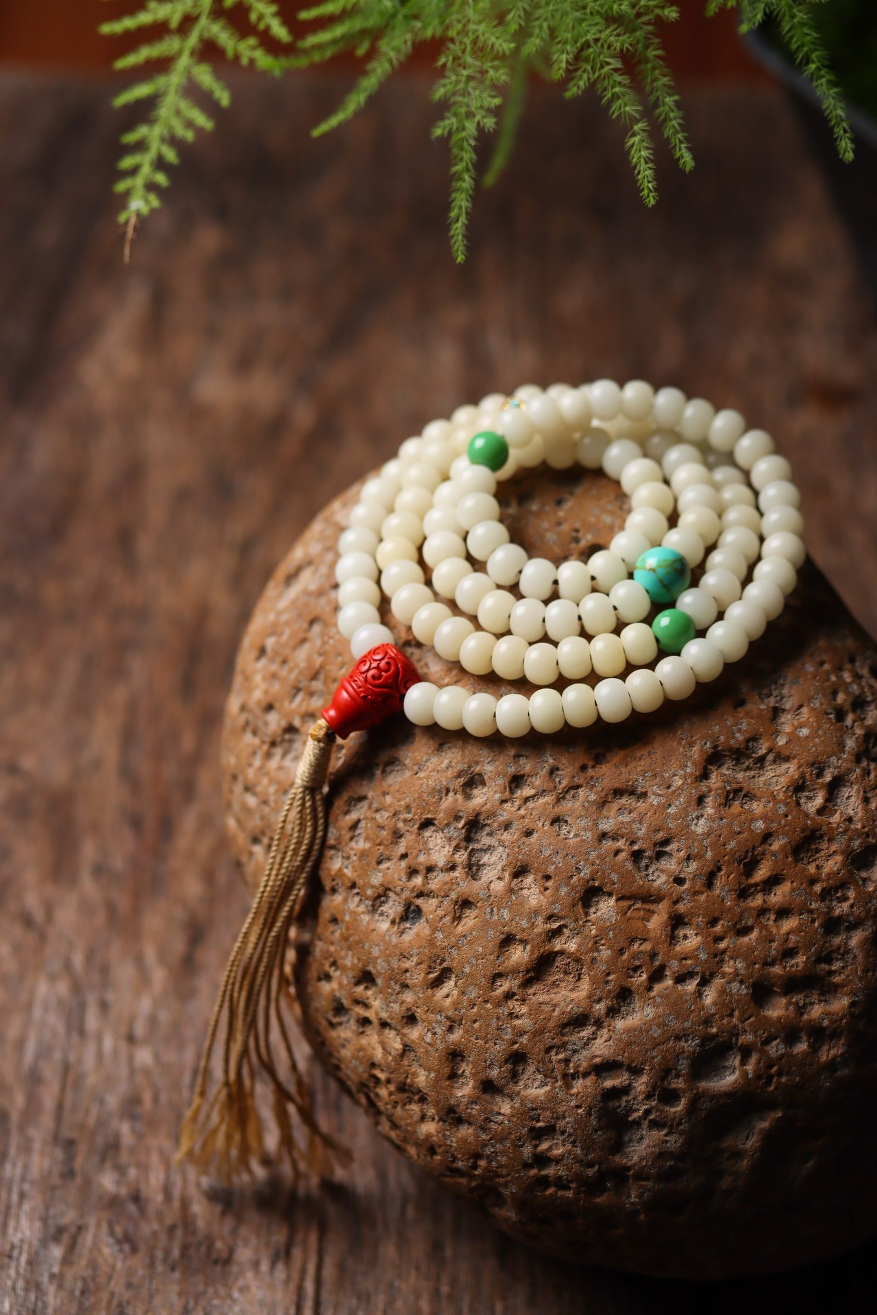 菩提子男女款 项链白玉菩提根108颗佛珠手串 diy手链-阿里巴巴