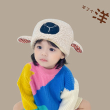 宝宝帽子秋冬季可爱婴儿童护耳帽加厚加绒毛绒帽男童女童韩版一岁